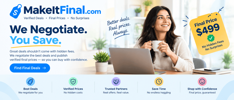 MakeItFinal.com — The Final Price Marketplace